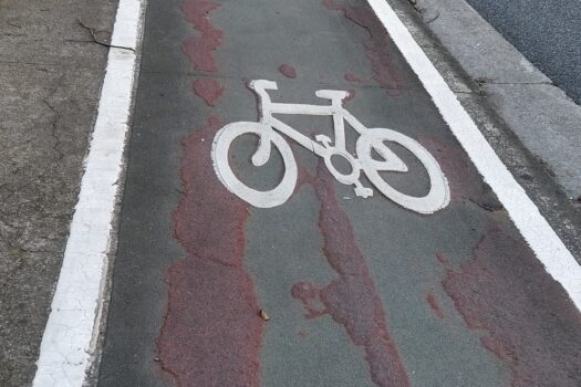 Crumbling Bike Lanes